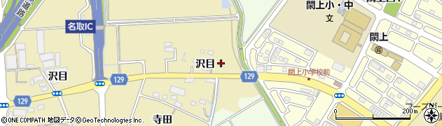 宮城県名取市小塚原沢目115周辺の地図