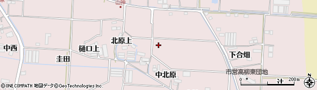 宮城県名取市高柳（山神）周辺の地図