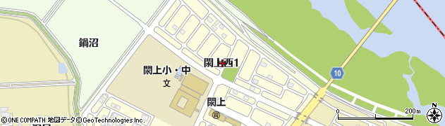 宮城県名取市閖上西1丁目周辺の地図