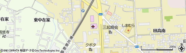 パラディソ名取店（ＰＡＲＡＤＩＳＯ）事務所周辺の地図
