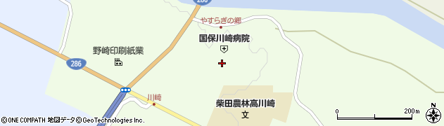 川崎町役場　保健福祉課周辺の地図