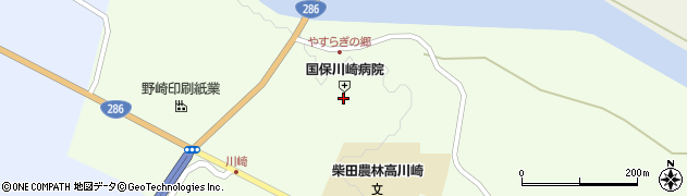 川崎町役場　地域包括支援センター周辺の地図