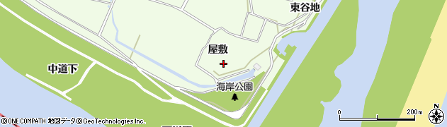 宮城県仙台市若林区藤塚（屋敷）周辺の地図