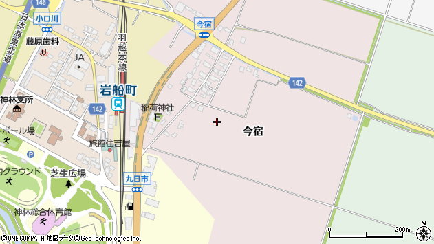 〒959-3416 新潟県村上市今宿の地図