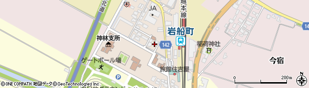 新潟県村上市岩船駅前17周辺の地図