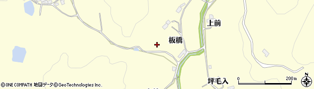 宮城県仙台市太白区坪沼（板橋）周辺の地図