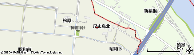 宮城県仙台市太白区四郎丸（尺丈島北）周辺の地図