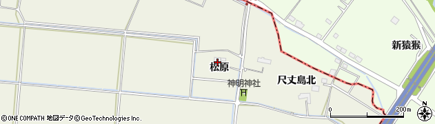 宮城県仙台市太白区四郎丸（松原）周辺の地図