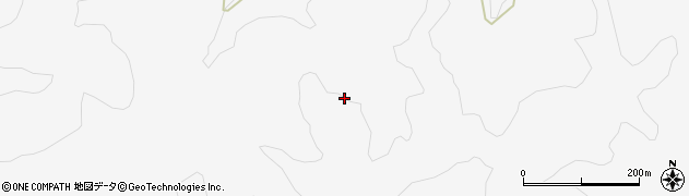 宮城県川崎町（柴田郡）支倉（深穴山）周辺の地図
