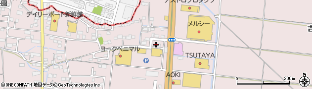 コインランドリーサンキュー名取店周辺の地図