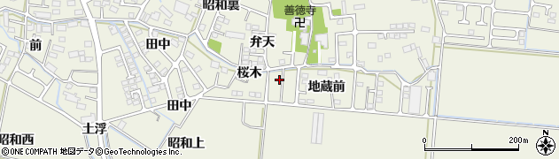 宮城県仙台市太白区四郎丸昭和前2周辺の地図