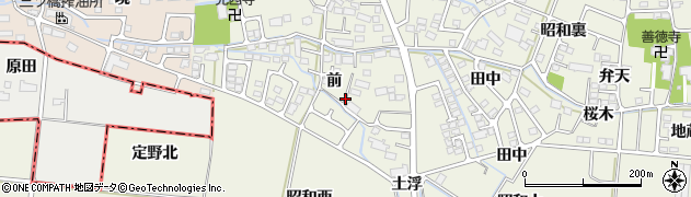 宮城県仙台市太白区四郎丸（前）周辺の地図