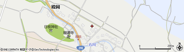 新潟県村上市殿岡周辺の地図