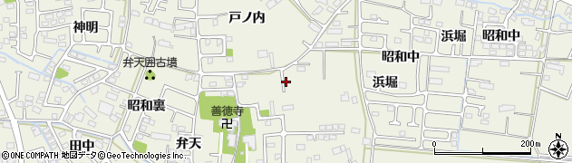 宮城県仙台市太白区四郎丸昭和中2周辺の地図