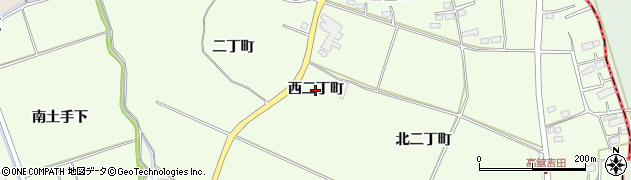 宮城県名取市高舘吉田（西二丁町）周辺の地図