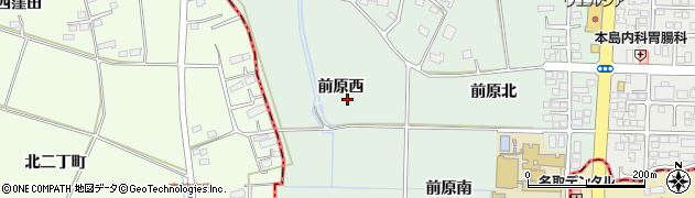 宮城県仙台市太白区柳生（前原西）周辺の地図