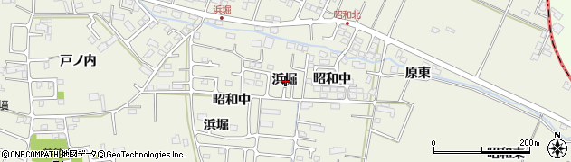 宮城県仙台市太白区四郎丸浜堀周辺の地図