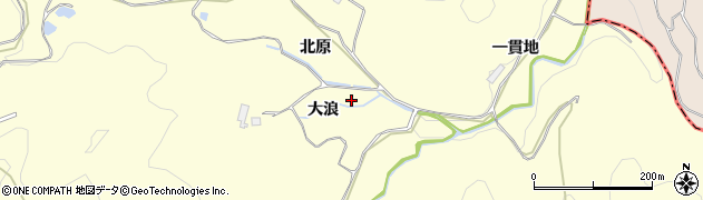 宮城県仙台市太白区坪沼（大浪）周辺の地図