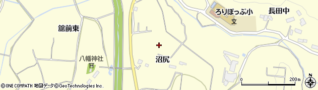 宮城県仙台市太白区坪沼沼尻周辺の地図