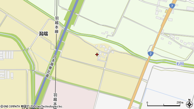 〒959-3448 新潟県村上市潟端の地図