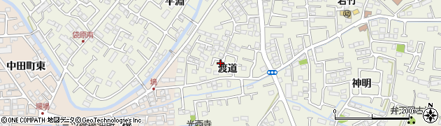 宮城県仙台市太白区四郎丸渡道24周辺の地図