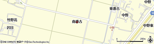 宮城県仙台市若林区種次（南番古）周辺の地図