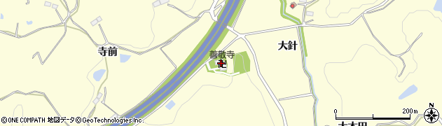 善敬寺周辺の地図