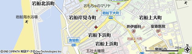 新潟県村上市岩船下浜町周辺の地図