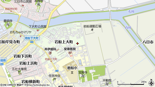 〒958-0044 新潟県村上市岩船上大町の地図
