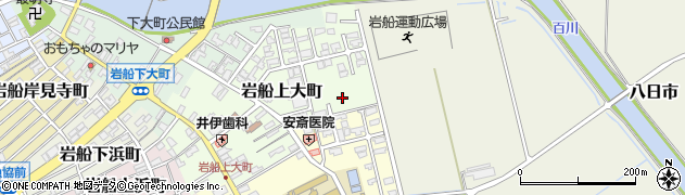 新潟県村上市岩船上大町周辺の地図