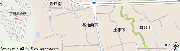 宮城県名取市高舘熊野堂（谷地前下）周辺の地図