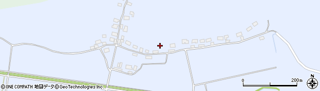 新潟県村上市里本庄周辺の地図