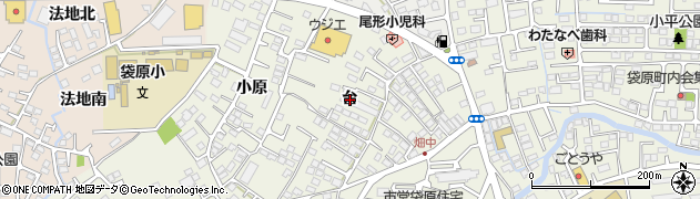 宮城県仙台市太白区袋原周辺の地図