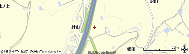 宮城県仙台市太白区坪沼針山周辺の地図