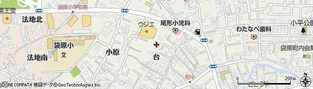 宮城県仙台市太白区袋原（台）周辺の地図