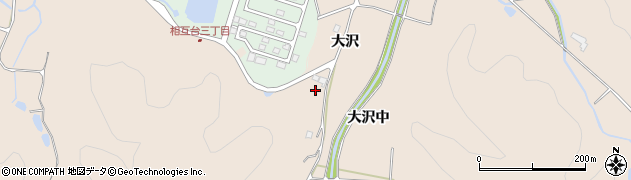 宮城県名取市高舘熊野堂（大沢）周辺の地図