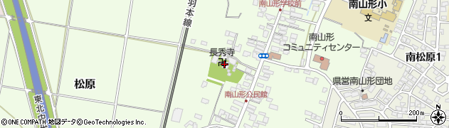 長秀寺周辺の地図