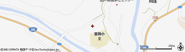 宮城県柴田郡川崎町支倉川向周辺の地図
