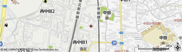 グランドパレス仙台南ウィングタワー周辺の地図
