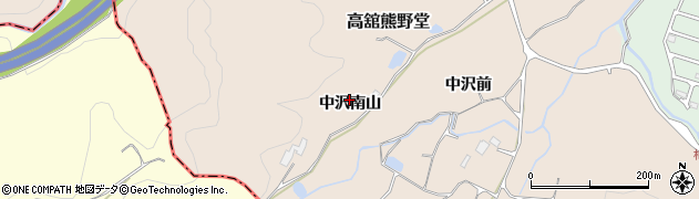 宮城県名取市高舘熊野堂（中沢南山）周辺の地図