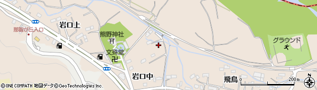 宮城県名取市高舘熊野堂岩口中6周辺の地図