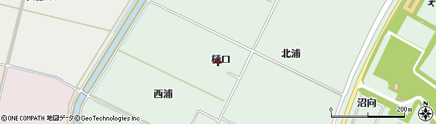 宮城県仙台市若林区井土（樋口）周辺の地図