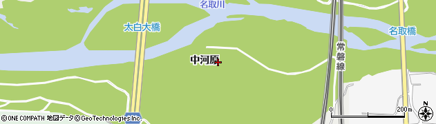 宮城県仙台市太白区大野田（中河原）周辺の地図