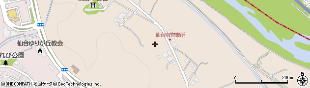 宮城県名取市高舘熊野堂（五反田）周辺の地図