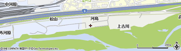 宮城県仙台市太白区大野田（河島）周辺の地図