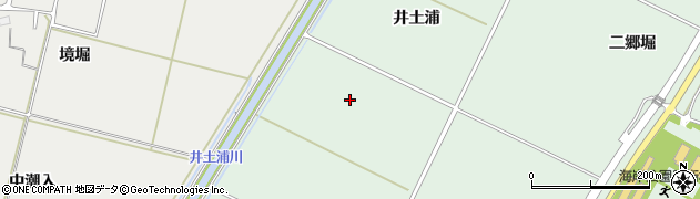 宮城県仙台市若林区井土（井土浦）周辺の地図