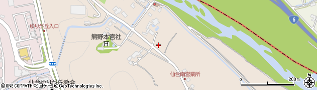 宮城県名取市高舘熊野堂周辺の地図