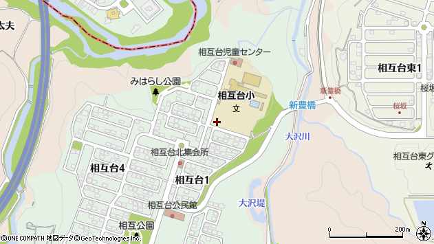 〒981-1246 宮城県名取市相互台の地図