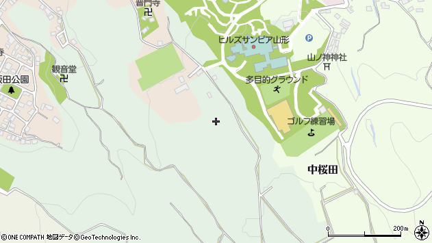 〒990-2333 山形県山形市蔵王飯田の地図