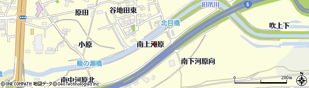 宮城県仙台市太白区郡山（南上河原）周辺の地図
